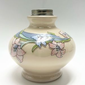 Anchor Hocking - Vintage (1980) Kerosene Oil Glass Lamp Decor.